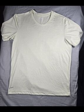 Light Green Crew Neck Active Tee